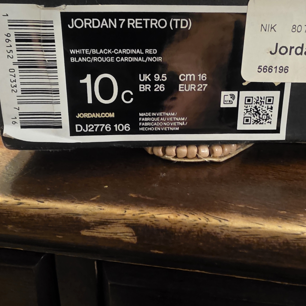 Jordan 7retro (TD) - Picture 5 of 6